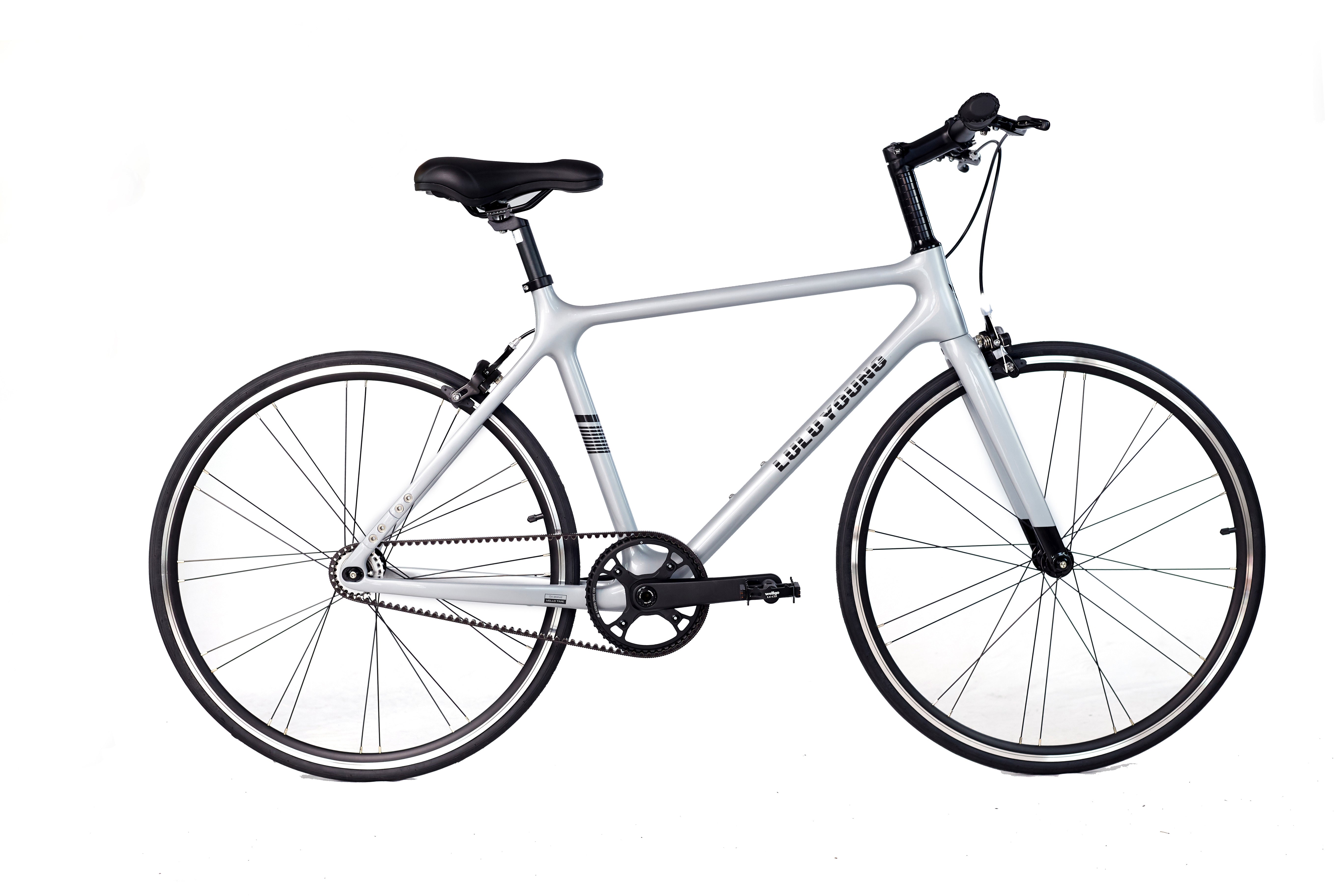 luluyoung carbon bike C1 Grey – surfariebike