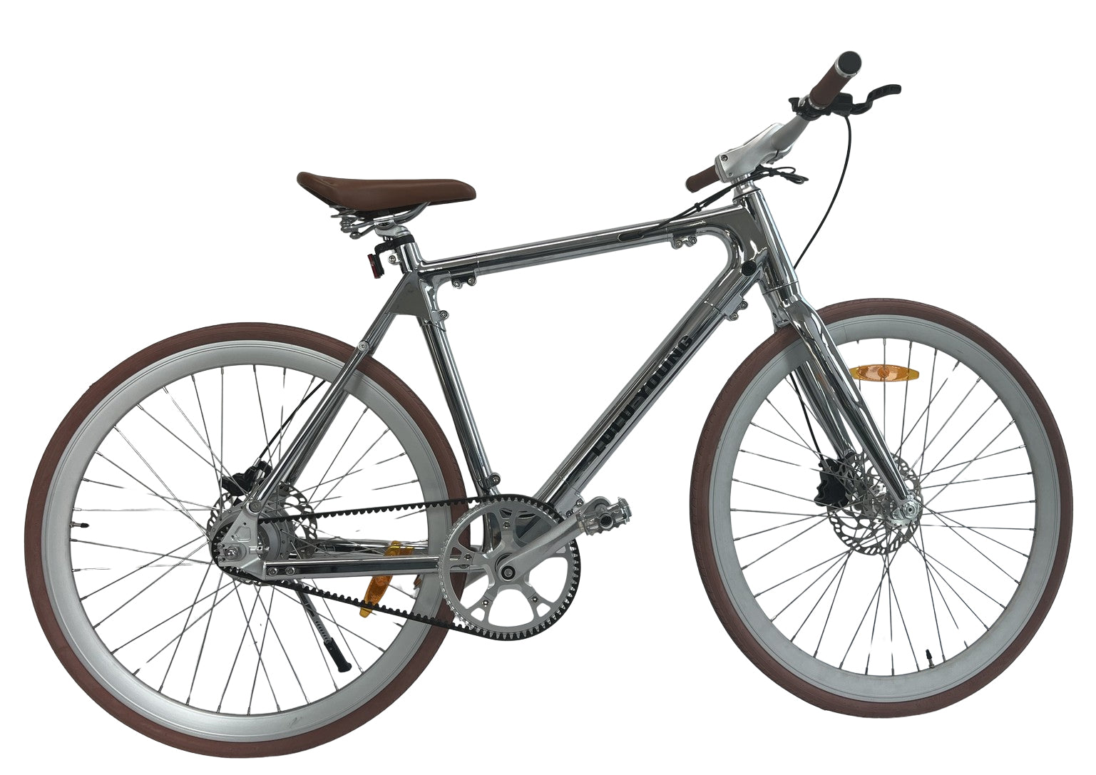 Luluyoung-Ebike RZ1 Space silver belt type – surfariebike
