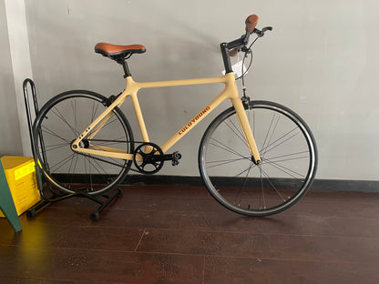 luluyoung Carbon Bike C1 light brown
