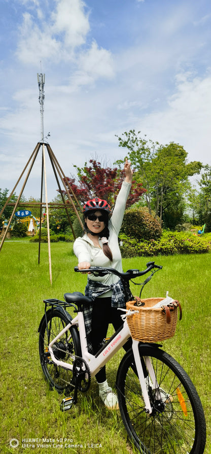 Luluyoung-Ebike T2 Sakura Pink
